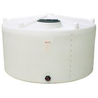 Den Hartog Industries Gussted Top Vertical Tank, (Includes 16" Lid & 2" Fitting), GV1050-86, 1050 Gallon