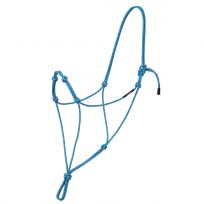 Weaver Leather Silvertip Four Knot Rope Halter, 35-9555-114, Blue, Average
