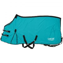 Weaver Leather CoolAid Equine Cooling Blanket, 37200-78-31, Turquoise, 75 IN