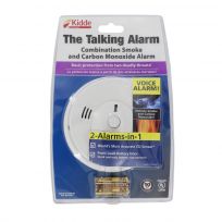Kidde Combination Smoke Alarm / Carbon Monoxide Alarm with Verbal Warning, 900-0102-02
