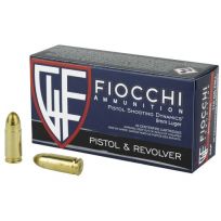 Fiocchi 9mm Defense Dynamics, 115 gr FMJ, 50-Rounds, 9AP
