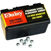 Daisy 1/4 IN Steel Slingshot Ammo, 988114-446