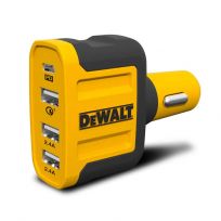 DEWALT 4-Port Mobile USB Charger, 60 Watts, 141 9009 DW2