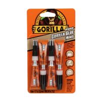 Gorilla Glue Minis, 4-Pack, 5000503, Brown, 3 g