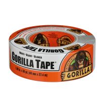 Gorilla Duct Tape, 6025001, White, 30 YD