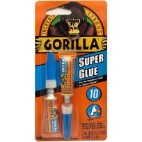 Gorilla Super Glue Tubes, 2-Pack, 7800109, 3 g