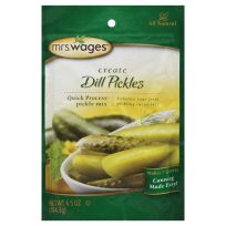 Mrs. Wages Quick Process Dill Pickle Mix, W621-J7425, 6.5 OZ