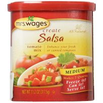 Mrs. Wages Medium Tomato Salsa Mix, 7 Quart Canister, W536-W5425, 11.2 OZ