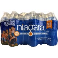 Niagara Bottled Water, 24-Pack, NDW05L24PDRPBN84, 16.9 OZ