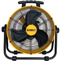 DEWALT 3-Speed Heavy-Duty Tilt Drum Fan, DXF-2042, 20 IN