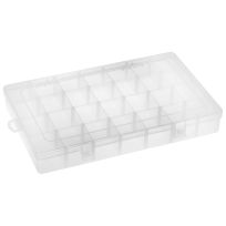 South Bend Utility Box, 28-Compartment, Clear, 455600