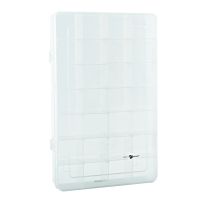 South Bend Utility Box, 24-Compartment, Clear, 221119