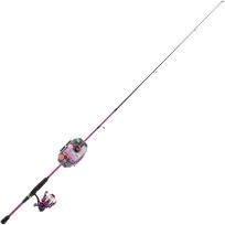 Ready 2 Fish Just Add Bait Purple Spin Rod and Reel, R2F4-JABP-S