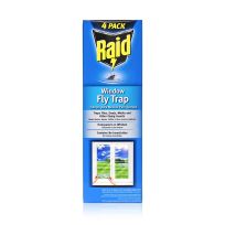 Raid Window Fly Traps, 4-Count, FTRP-RAID