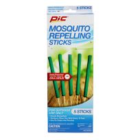 Pic Mosquito Repellent Sticks, 5-Count, MOS-STK