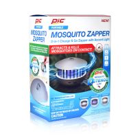 Pic 2-in-1 Portable Insect Zapper & LED Accent Light with Blue UV Light, PBZ