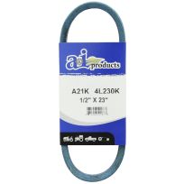 A&i Products Aramid Blue V-Belt, A21K, 1/2 IN x 23 IN