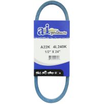 A&i Products Aramid Blue V-Belt, A22K, 1/2 IN x 24 IN