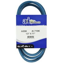 A&i Products Aramid Blue V-Belt, A69K, 1/2 IN x 71 IN