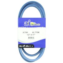 A&i Products Aramid Blue V-Belt, A75K, 1/2 IN x 77 IN