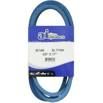 A&i Products Aramid Blue V-Belt, B74K, 5/8 IN x 77 IN