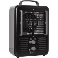 Comfort Zone Electric Utility Heater, CZ798BK, Black