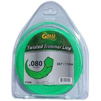 Grass Gator Twisted Trimmer Line, .080 Diameter, Z7080L, 387 FT