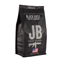 Black Rifle Coffee Just Black Ground, Medium Roast, 30-006-12G, 12 OZ