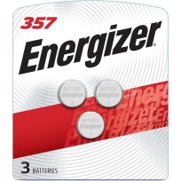 Energizer Silver Oxide Battery, 3-Pack, 357BPZ-3, 357 / 303