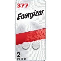 Energizer Silver Oxide Alkaline Batteries, 2-Pack, 377BPZ, 377 / 376