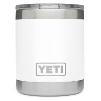 Yeti Rambler Lowball with MagSlider Lid, White, 21071500566, 10 OZ