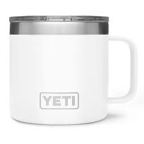 Yeti Rambler Mug with MagSlider Lid, White, 21071500596, 14 OZ