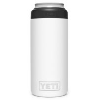 Yeti Rambler Colster Slim Can Insulator, White, 21070090082, 12 OZ