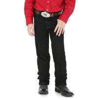 Wrangler Boy's Cowboy Cut Overdyed Black Jean