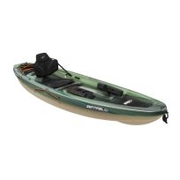 Pelican Sentinel 100X Angler Fishing Kayak, Black / Green, MBF10P100