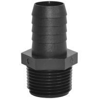 Green Leaf Adapter, 3/4 IN Male GHT x 1 IN Hose Barb, D3410P