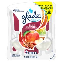 Glade Apple Cinnamon Plugin Refills, 13074, 1.34 OZ