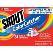 Shout Color Catcher Dye-Trapping Sheet, 24-Count, 62248