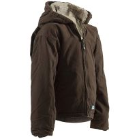 Berne Apparel Youth Sherpa Lined Hooded Duck Jacket
