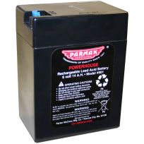 Parmak Solar Replacement Battery, 6 Volt, 901