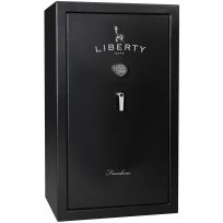 Liberty Safe Freedom 36-Gun Black E-Lock Safe, Black Textured, FS36-BKT-40E