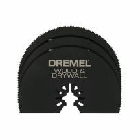 Dremel Universal 3 IN Wood & Drywall Saw Blade 3-Piece Set, MM450B