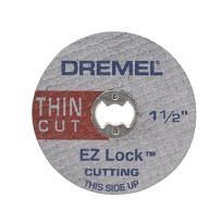 Dremel EZ Lock Thin Cut Wheels, 5-Piece, EZ409
