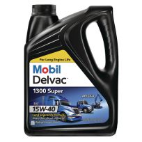 Mobil Delvac 1300 Motor Oil, 15W-40, 122492, 1 Gallon