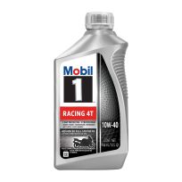 Mobil 1 Racing 4T Oil, 10W-40, 103436, 1 Quart