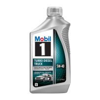 Mobil 1 Turbo Diesel Motor Oil, 5W-40, 122253, 1 Quart