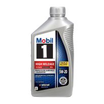 Mobil 1 High Mileage Motor Oil, 5W-20, 120455, 1 Quart