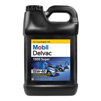 Mobil Delvac 1300 Motor Oil, 15W-40, 122493, 2.5 Gallon