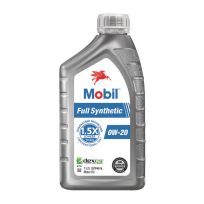 Mobil Full Synthetic Motor Oil, 0W-20, 125197, 1 Quart