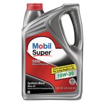 Mobil Super Motor Oil, 10W-30, 120754, 5 Quart